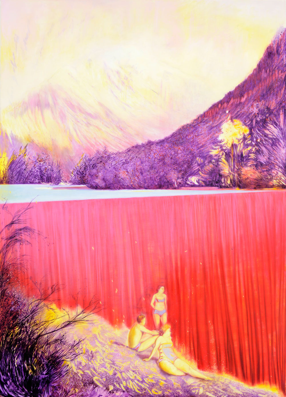 No hay banda | 250 x 180 cm, Öl auf Leinwand, 2016